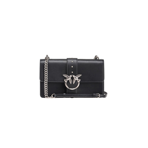 Pinko Borsa a tracolla Borsa Donna a Tracolla Classic Love One Nero argento P25 - PINKO 100053A0F1 - Z99O - UNI - Francavilla Moda